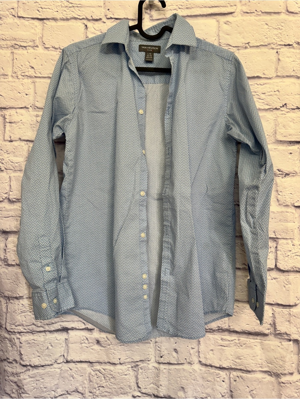 Van Heusen Light Blue Patterned Boys‎ Dress Shirt